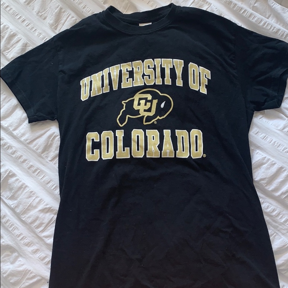 Black CU Buffs shirt